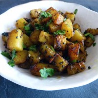 Gujarat potato fry